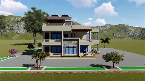 5BR Flat Roof Maisonette Designs In Kenya House Designs In Kenya For