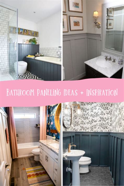 53 Bathroom Wall Paneling Ideas Pink Pop Design