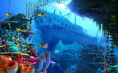 Underwater Cartoon Wallpapers - Top Free Underwater Cartoon Backgrounds ...