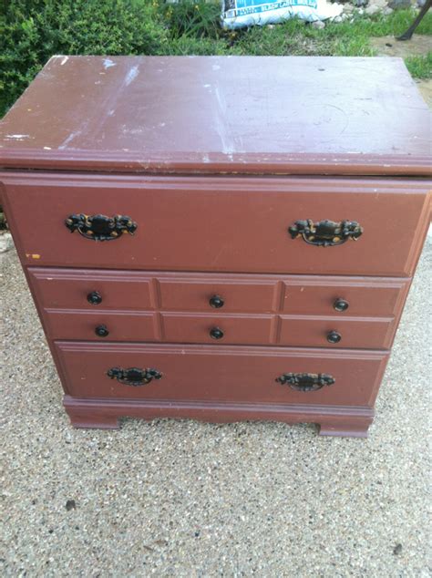 Black Distressed Dresser - Megan's Blog