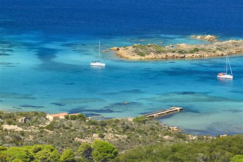 Cala Garibaldi Beach Caprera Island La Maddalena Archipelago