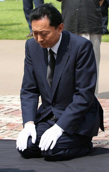 鳩山由紀夫元首相 写真特集：時事ドットコム