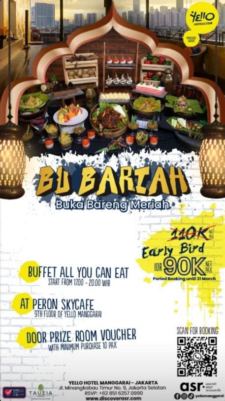 Rekomendasi Paket All You Can Eat Buka Puasa Di Hotel Jakarta Tahun