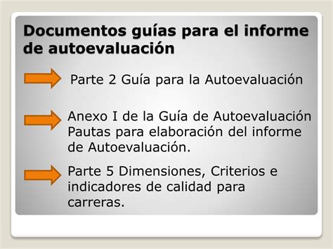 Ppt El Informe De Autoevaluaci N Powerpoint Presentation Free