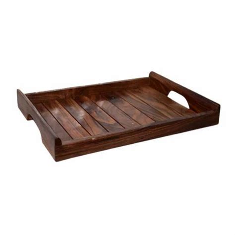 Wood Rectangular Serving Tray Inch At Rs Piece In Nagina Id