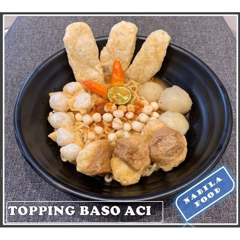 Jual TAHU CUANKI KERING ISI 25 TOPING BASO ACI SEBLAK DAN MIE REBUS