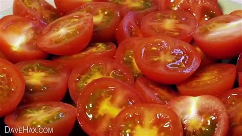 Astuce Pour Couper Des Tomates Cerises Vid O Dailymotion