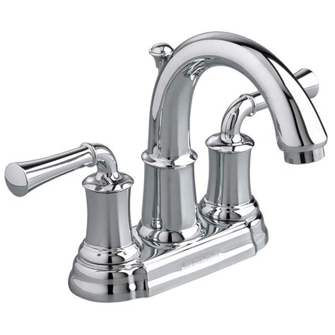 American Standard Portsmouth Polished Chrome 2 Handle 4 In Centerset Watersense Bathroom Faucet