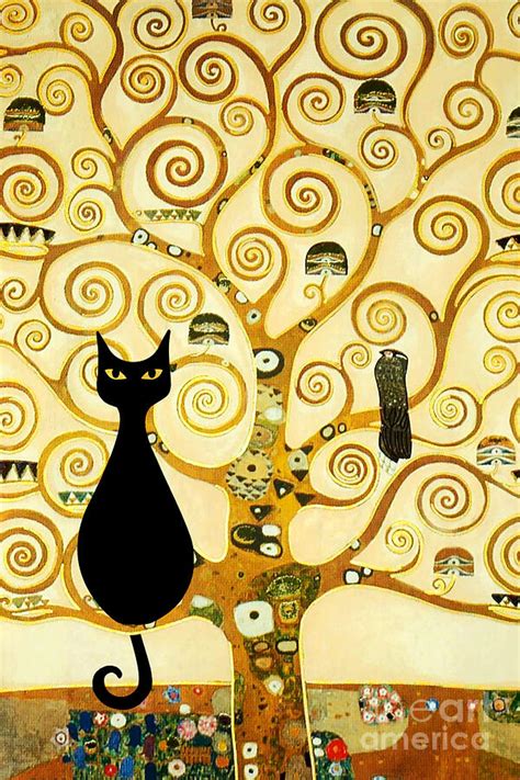 Klimt Tree Of Life Original Painting