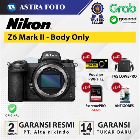 Jual Nikon Z6 Ii Z6ii Z6 Mark Ii Body Only Garansi Resmi Shopee Indonesia