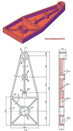 Idee Su Esercizi Solidworks Disegni D Disegno Tecnico Esercizi