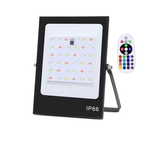 LED Floodlight RGB 50W 100W 200W Flood Light Color Changing IP66