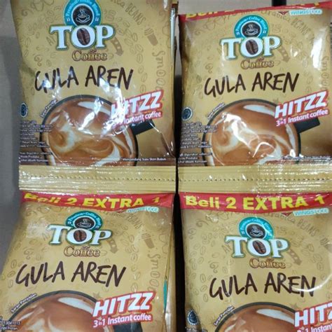 Jual Top Kopi Gula Aren 15 Sachet X 22 Gram 1 Renteng Shopee Indonesia