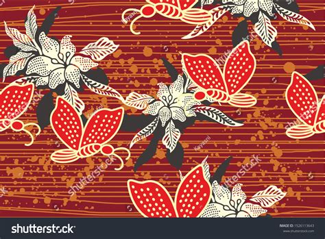 motif flora  fauna batik  motif batik fauna gambar sketsa contoh