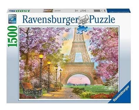 Puzzle París Romántico 1500 Piezas Ravensburger Mercadolibre