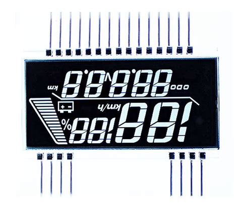 Custom Made Stn FSTN Tn Va 7 Segment LCD Display China LCD And LCD