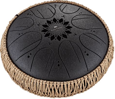 Tongue Drum Meinl Sonic Energy Mostd Bk Steel Tongue Drum Hz Black