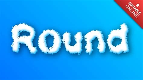 cloud  text effect generator