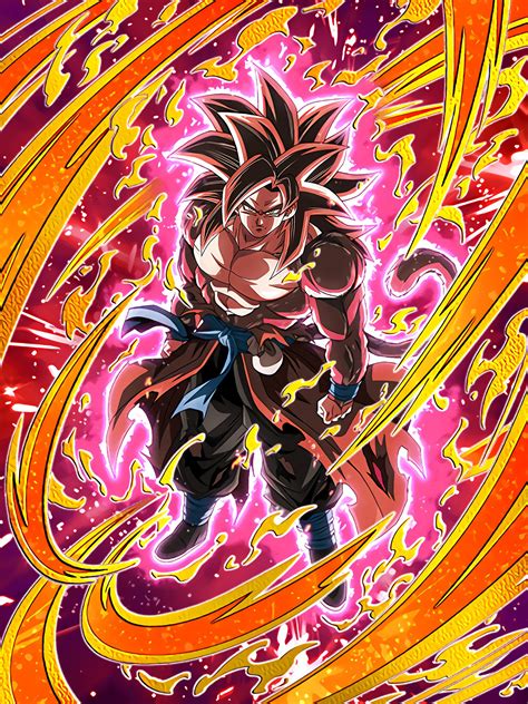 John On Twitter Ssr [burning Red Power Up] Super Full Power Saiyan 4