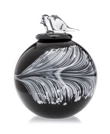 Crystal And Glass The Feather Urn Funeral Services In Australia