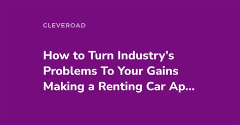 The Cost to Develop a Rental Cars App Like Hertz and Enterprise