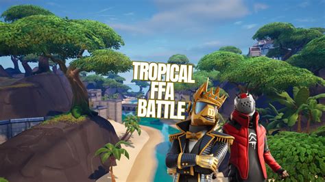 Tropical Ffa Battle 🌴 9322 1571 4546 By Rosodeluxe Fortnite Creative Map Code Fortnitegg