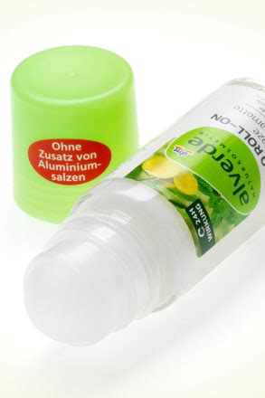 Alverde Naturkosmetik Deo Roll On Deodorant Minze Bergamotte Ml