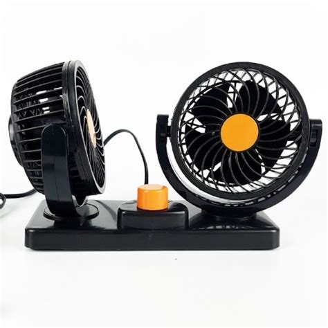 Double Headed Oscillating Car Fan - 24v | Konga Online Shopping