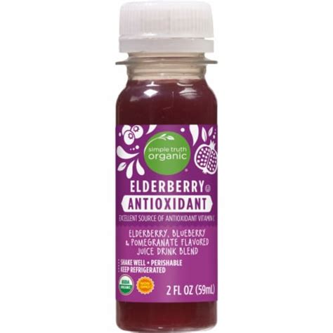 Simple Truth Organic Elderberry Juice Shot Fl Oz Qfc