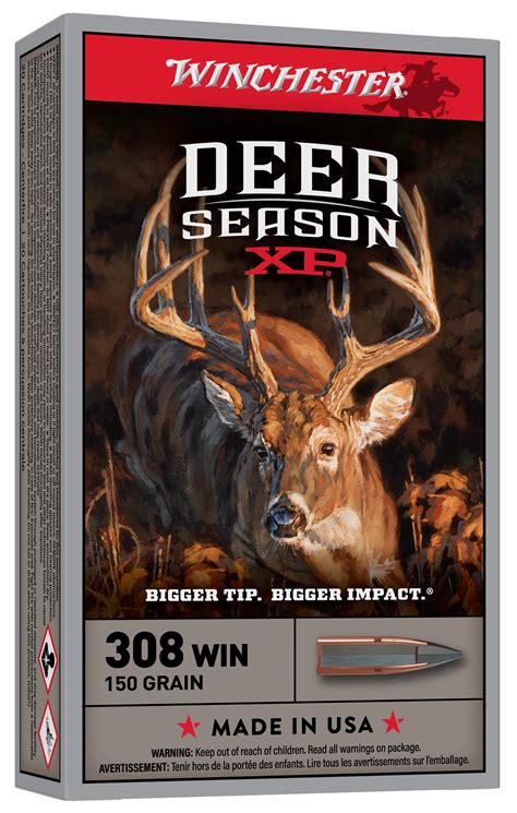 Jaktdepotet Proshop Winchester Ammo Deer Season Xp 308 Win 150 Gr