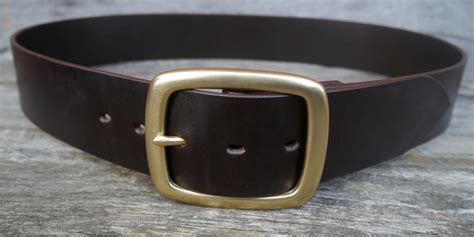 45mm Wide Leather Belt | jsandanski-strumica.edu.mk