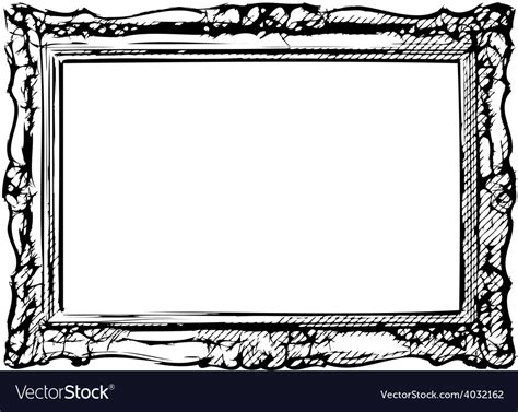 Antique frame Royalty Free Vector Image - VectorStock