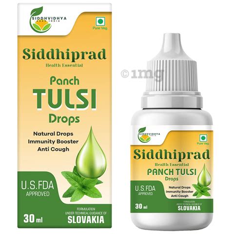 Siddhiprad Punch Tulsi Drop Buy Bottle Of 30 0 Ml Drop At Best Price