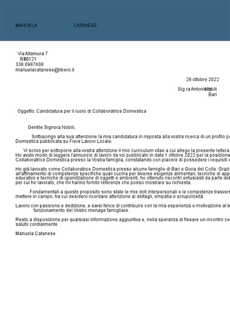 Lettera Di Presentazione Generica Come Farla Ilcvperfetto