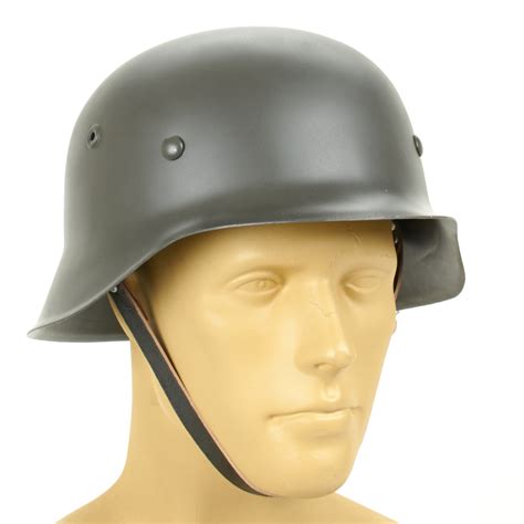 German Wwii M42 Steel Helmet Stahlhelm 42 Ww2 M1942 Ebay