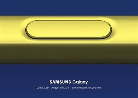 Galaxy Note 9 Release Date Price Specs And Latest Rumors