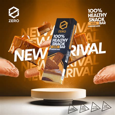 Zero Protein Bar Packaging Design New Edition Behance