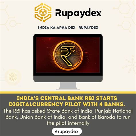 Indias Central Bank Rbi Starts Digital Currency Pilot With 4 Banks R