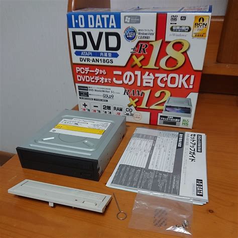 【やや傷や汚れあり】動作確認済 I O Data Ide Atapi 内蔵型 Dvdスーパーマルチドライブ Dvr An18gs Sony Nec オプティアーク製 Ad 7170a