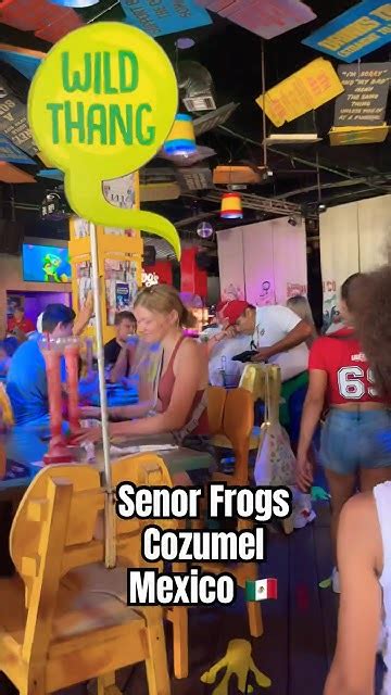 Senor Frogs In Cozumel Mexico 🇲🇽♥️ We Best Time Ever At This Location