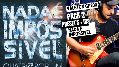 Valeton Gp Lt Jr Pack Presets Musica Nada E Imposs Vel