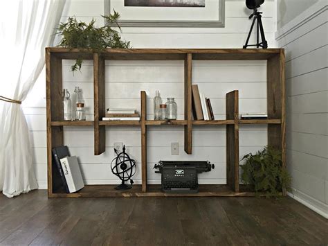 Modern Rotating Bookshelf Plan Wooden Rotating Bookcase Plan Etsy