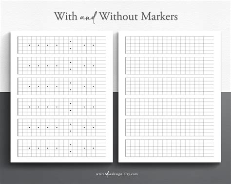 Printable Guitar Neck Diagram. Blank Guitar Fretboard. Blank - Etsy