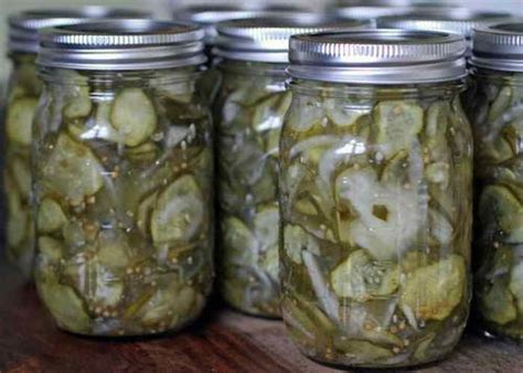 Old Fashioned Bread And Butter Pickles Canning Recipe