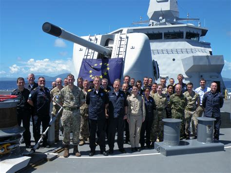 atalantas operation commander visits dutch flagship hnlms tromp  sea