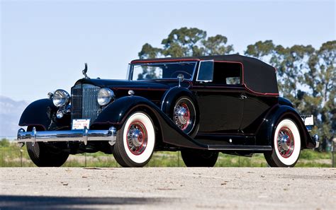 1934 Packard Twelve Model 1107 Convertible Victoria Gooding Company