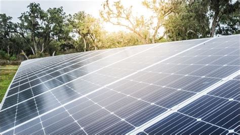 Duke Energy Floridas First Solar Power Plant In Bay County