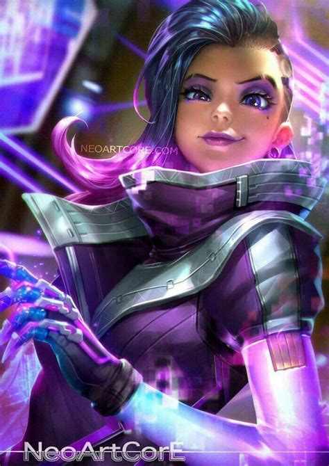 Sombra Video Game Art Video Games Sombra Overwatch Akali League Of Legends Overwatch