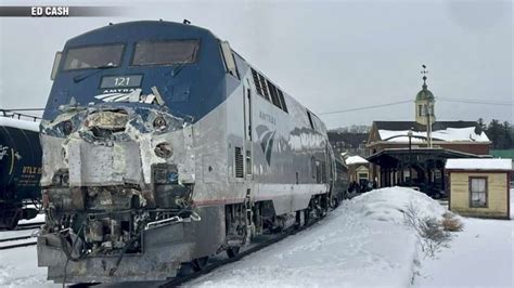 Amtrak Train Crashes Into Tractor Trailer In Vermont Ramtrak