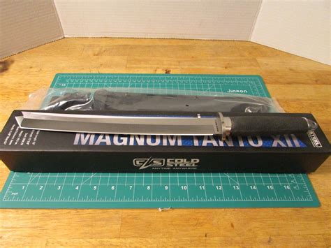 Cold Steel Magnum Tanto Xii Fixed Blade Knife Cpm V Steel Tanto